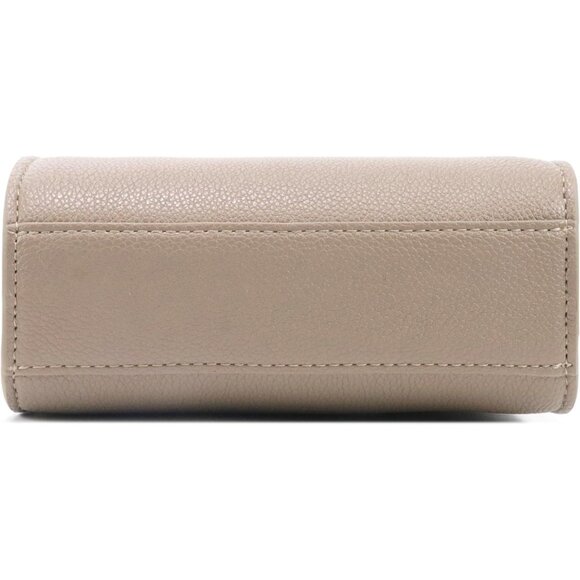 Mini Tote Crossbody Bag Vegan Leather Compact Purse for Women Girls - Picture 6 of 8